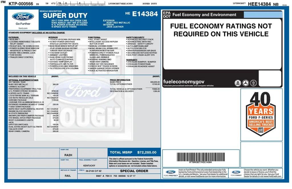 ford f-350 super duty 2017 1FT8W3BT7HEE14384 image ford f-350 super duty 2017 1FT8W3BT7HEE14384 image